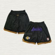 Pantalone Los Angeles Lakers Retro Just Don 2024 Negro