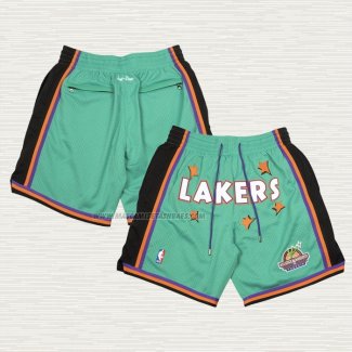 Pantalone Los Angeles Lakers Just Don Verde