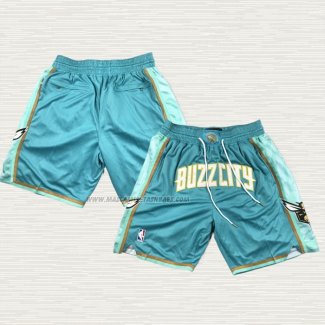 Pantalone Charlotte Hornets Ciudad Just Don 2023-24 Verde