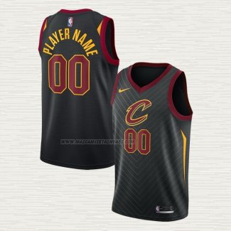 Camiseta Cleveland Cavaliers Personalizada Statement Negro