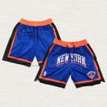 Pantalone New York Knicks Ciudad Just Don 2024 Azul