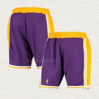 Pantalone Los Angeles Lakers Mitchell & Ness Violeta