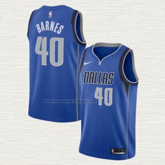 Camiseta Harrison Barnes NO 40 Dallas Mavericks Icon Azul