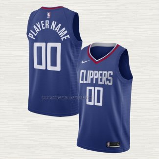 Camiseta Los Angeles Clippers Personalizada Icon 2020-21 Azul