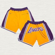 Pantalone Los Angeles Lakers Violeta Amarillo