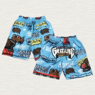 Pantalone Memphis Grizzlies Just Don Slap Sticker Azul