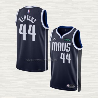 Camiseta Davis Bertans NO 44 Dallas Mavericks Statement 2022-23 Azul